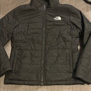 The North Face Black Quilted Insulated Jacket